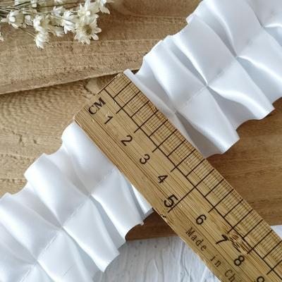 China Handmade Diy Dresses French High Quality Garment Accessories Decoration Female White Lace Fabric for sale