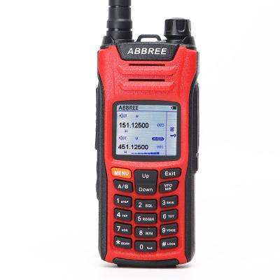 China DTMF VOX SOS ABBREE 6Bands AR-F6 999CH VOX DTMF SOS Multifunctional Display CB Radio LCD Color Screen Ham Radio Standby Walkie Talkie for sale