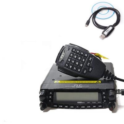 China CB Radio TYT TH-9800 Plus Quad Band Car Radio Station 50W VHF Mobile Radio Transceiver TH9800 VHF Walkie Talkie With Cable for sale