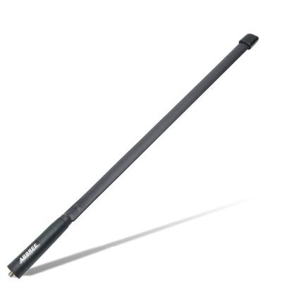 China 144/430Mhz 48CM Antenna Foldable Tactical Dual Band ABBREE Soft MX Connector Antenna for GP68, GP88, GP88S, Motorola Walkie Talkie Radio for sale