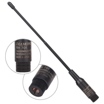 China Diamond RH701 Dual Band144/430MHz UV SMA-Male Laser Color For Baofeng Yaesu TYT TH-UV8000D/Wouxun KG-UV8D/9D Walkie Talkie RH701BLUE SMA-MALE for sale