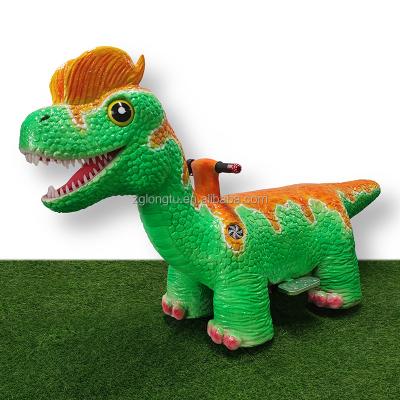 China Silicone Indoor kids park amusement park games dino riders for sale