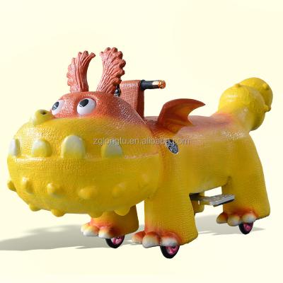 China Silicone indoor playground small electric games for kids playground animal kiddy ride for sale