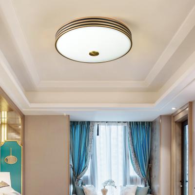 China High Quality Iron Glass Low European Design Bathroom Exterior Graphite White Ceiling Lights for sale