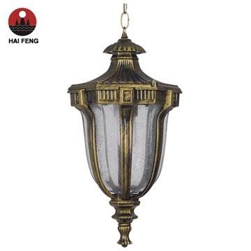 China EUROPEAN Style Antique Brass Aluminum Glass Good Quality E27 E27 Suspended Light for sale