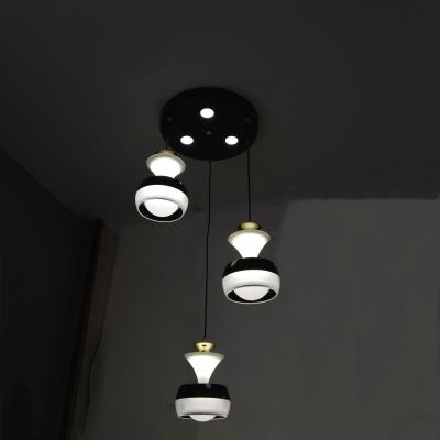 China Good Quality Art Creative Iron Acrylic Wood Modern Hot Sale Hotel LED Chandelier For Restaurant Home Lighting Remote Control for sale