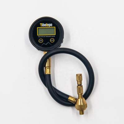 China Professional Brass+ABS 4WD Digital Tire Pressure Gauges Controller With Quick Deflator Air Chuck for sale