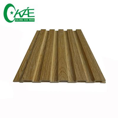 China No release wooden grain toxic pvc wall panel interior decorative durable low carbon wpc wall panel for sale