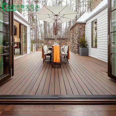 China Contemporary hot sale cheap wooden decking garden veranda diy decking wood for sale