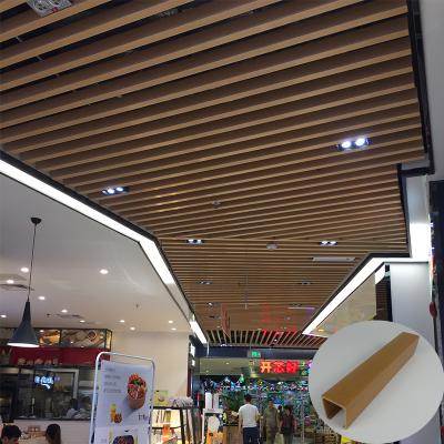 China Best Selling Artistic Light Weight Ceilings Green Material Wpc Ceiling for sale