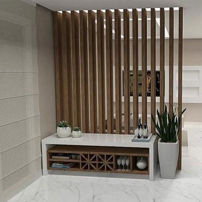 China Artistic Ceilings Rot Proof Interior Floor To Ceiling WPC Wall Partition for sale