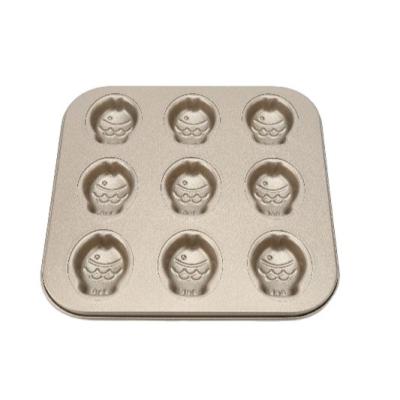 China Sustainable Suppliers Jiugongge Cartoon Cake Carbon Steel Mold Chinese Bakeware for sale