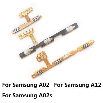 China Original Size Flex Cable Button Volume Knob Power Switch For Samsung Galaxy A02 A02S A12 Cell Phone On/Off Key Parts Wholesale for sale