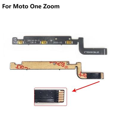 China Power Switch On Off Key Volume Side Button Flex Cable Replacement Parts For Moto One Buzz Standard for sale