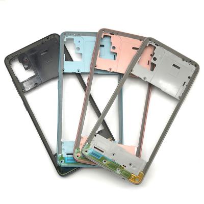 China Middle Frame Middle Bezel Dish Cover Housing With Side Key For Samsung Galaxy A51 A71 Phone Parts And Accessories Standard Size for sale