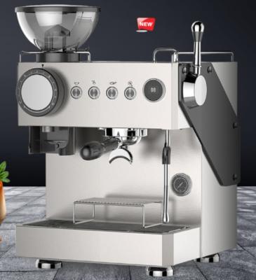 China Professional Electromagnetic Pump Multifunctional Commercial Coffee Machine and Grinder for sale