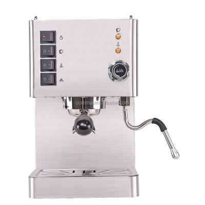 China Semi-automatic with heat over and over pressure protection device professional coffee machine 15bar for sale