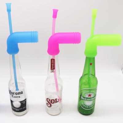 China Colorful Collapsible Beer Blower/Drinking /BBQ/Outdoor Events Bottle Bongs,Beer Blast,Beer Snorkel for sale