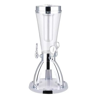 China ABS/PC Beer Tower Drinking Juice Dispenser Alcohol Dispenser Suitable For Party Bars for sale