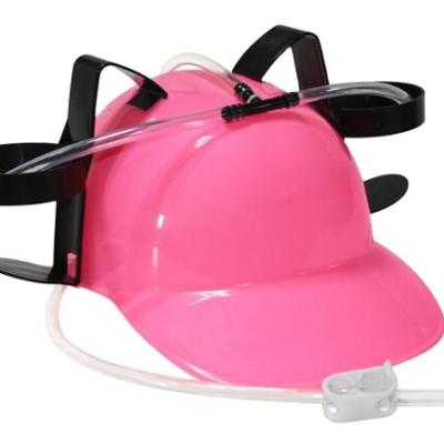 China Custom Plastic Character Beer Helmet Drinking Hat for sale