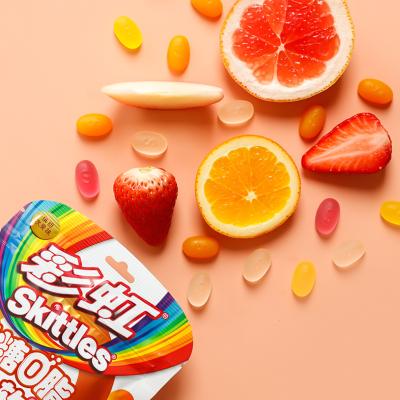 China China Wholesale Natural Sweet Fruit Candy Gummy Skittles 36g for sale