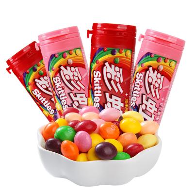 China China Candy Wholesaler Multicolor Candy Skittles Normal Fruit Candy 30g Original for sale