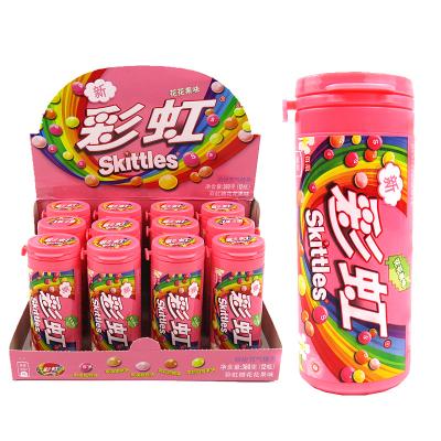 China Normal Eat, Drink, Fruit Original Fruit Flavor Colorful Candy Sweets Sour Candy 30g for sale