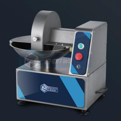 China For Wholesale High Quality Frozen Stuffing Vegetables Meat Processing Sausage Dumpling Stainless Steel Meat Bowl Cutter Machine for sale