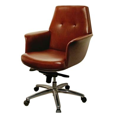 China Wholesale Wheel Adjustable Leather Director Chair Office PU Customization Executive Chair (Size) For Office for sale