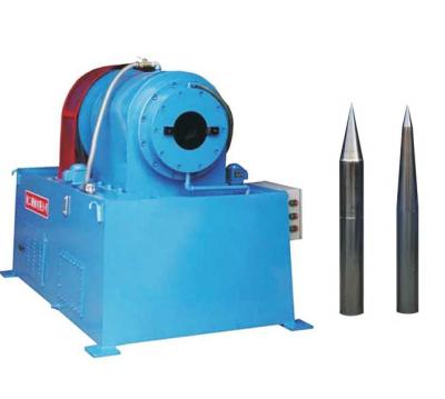 China Building Material Stores Tube Pointing Sharpening Helix Winding Metal Strip On Steel Pipe Ground Screw Spiral Welding Machine for sale