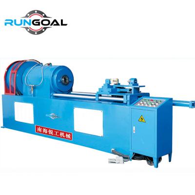 China Building Material Shops Manufacturers Hot Selling Semi-automatic Iron Taper Pipe Cone Shrink Machine for sale