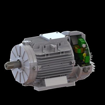 China Totally enclosed electrically communated PMSM high efficiency motor for sale