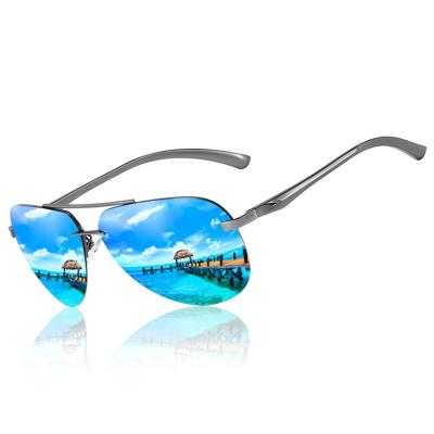 China 2020 Newest Popular Comfortable UV400 Polarized Glass Shades Riding Training Mirror Popular Cycling Sunglasses For Men Sun Glass CE cat.3 for sale