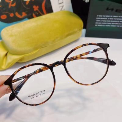 China Fashion Safe Soft Hot Sale Korean Style TR90 Optical Frames Blue Light Blocking Glasses Ultralight Computer Glasses For Wholesale for sale