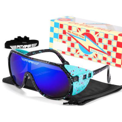 China Outdoor Riding Cycling Sports 2020 High Quality Pit Viper Sunglasses Outdoor Sports Sunglasses PC Glass Frame Hot Sale TR90 Big Frame Glasses UV400 PV03 for sale