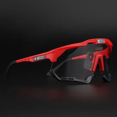 China Outdoor Riding Sports Eye Protector Glasses TR90 Frames TAC Lens Cycling Eyewear Mountain Bike Glasses Riding Sunglasses Night Vision Sunglasses for sale