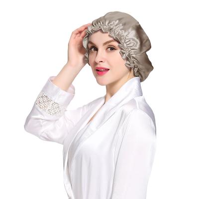 China Protect Night Silk Cowl Hair Wholesale Customized High Quality Sleep Silk Turban for sale