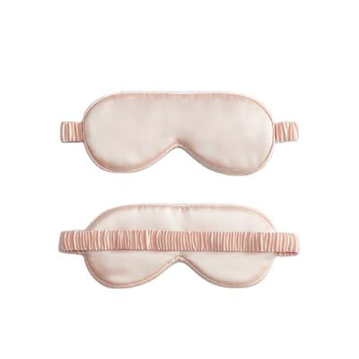 China Mulberry 100% Soft Silk Satin Eye Mask Collagen Eye Blindfold 22 Mm Adjustable for sale