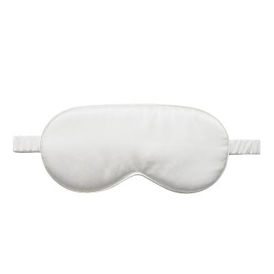 China Anti Dust Mite 19MM Embroidery OEKO-Tex100 Real 100% Sleeping Silk Eye Mask for sale