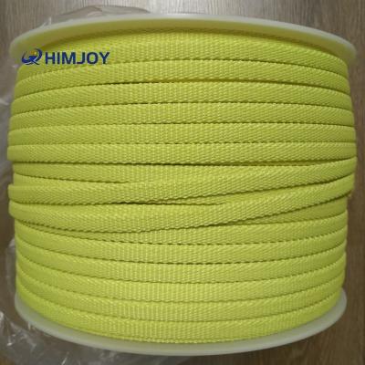 China kevlar aramid cord rope flat rope 12*4mm 12*3mm square ropes 4*4mm etc for sale