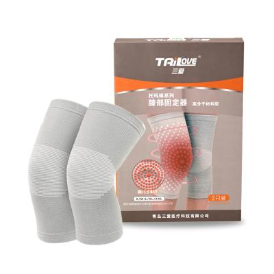 China Comfortable Breathe Self-heating Knee Pads Warm Therapy Kneepad Pain Relief Arthritis Knee Patella Massage Sleeves for sale