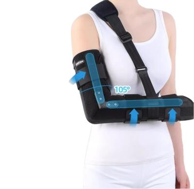 China Aluminum alloy support plate Medical Upper Limb Fixator Humeral Ankle Elbow Joint Fixation Belt for Fracture Sprain With Aluminum Alloy Splint Support Plate for sale