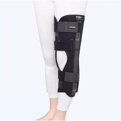 China Aluminum alloy plate support Leg Immobilizer Adjustable Fixed Splint Knee Brace Support for Leg Fracture Straight Injury Recovery for sale