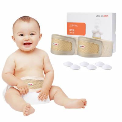 China Adjustable Breathable Newborn Baby Belly Binder Umbilical Cord Band Baby Umbilical Groin Hernia Belt for sale