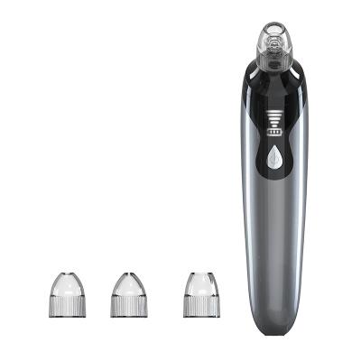 China Black Head Removal 4 Suction Radio Charging Facial Pores Deep Clean Remove Blackheads Vacuum Power Tools for sale