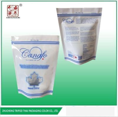 China Stangding up with zipper for french fries/resealable doypack Coffee packaging bag for sale