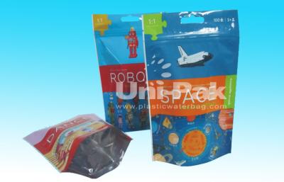 China Stand Up CPP / OPP Plastic Bags / Heat Seal Plastic Bags With Zipper for sale