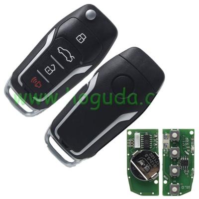 China Universal Replacemnt KEYDIY B12 Ford Style Remote 3/3+1button Key For KD300 And KD900 To Output All Model Remote for sale