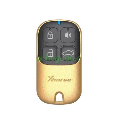 China Supports Car Brands Xhorse XKXH02EN Universal Remote Key 4 Buttons English Version 86 Gold Style For VVDI Key Tool for sale