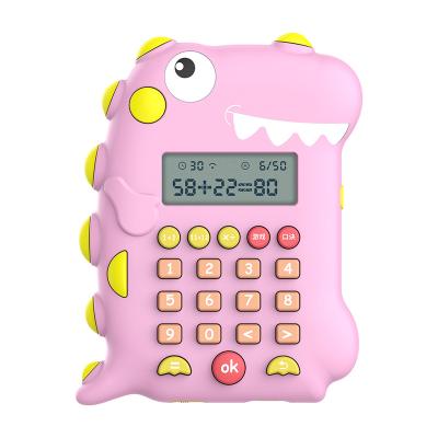 China House. School factory manufacturer New arrival LED cartoon dinosaur electronic math trainer SUPERBOARD for supermarket online retailer for sale